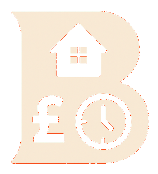 BestPriceValue logo icon showing a house, pound symbol, and clock